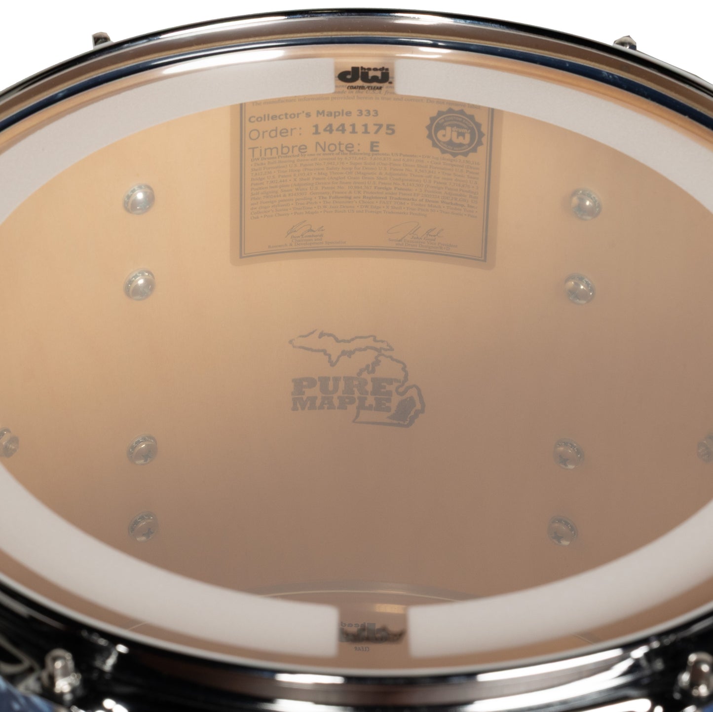 Drum Workshop Collectors Series 3-Piece Shell Kit - Blue Diamond