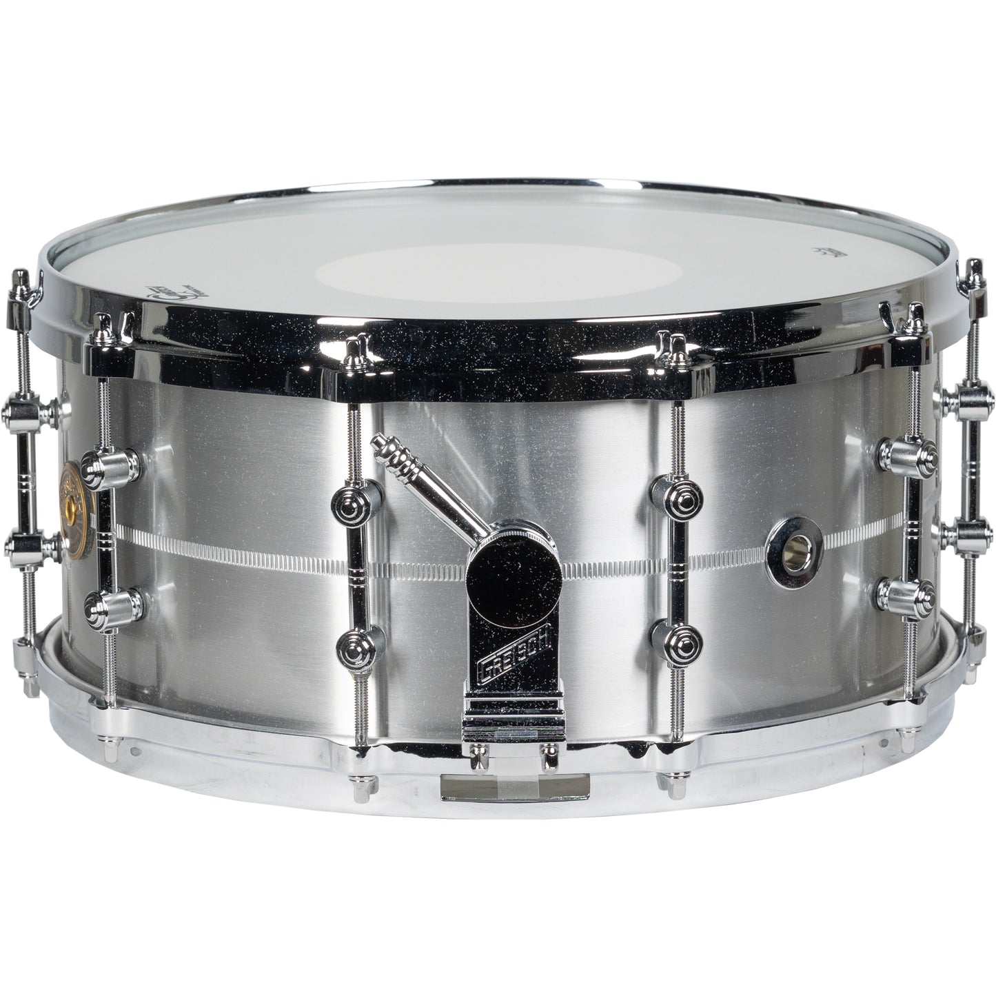 Gretsch Drums G-4164 Aluminum 6.5x14 Snare Drum w/ Tube Lugs