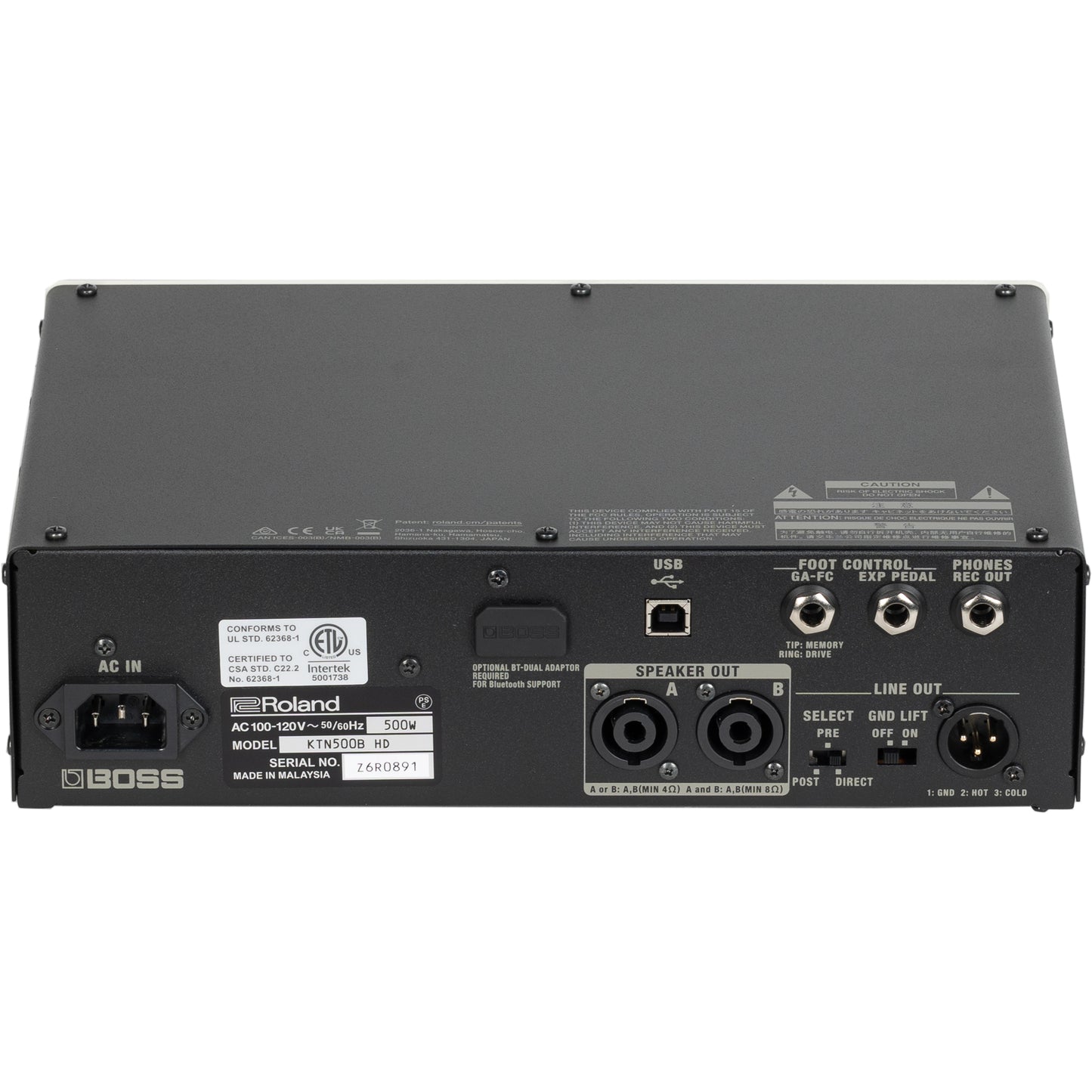 BOSS Katana 500W Bass Amplifier Head