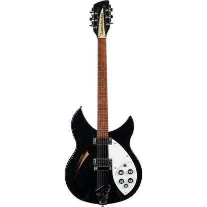Rickenbacker 330 12-String Hollowbody Electric Guitar - Jet Glo