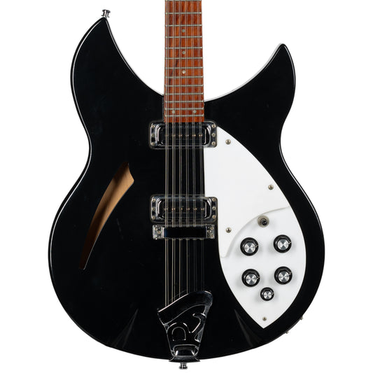 Rickenbacker 330 12-String Hollowbody Electric Guitar - Jet Glo