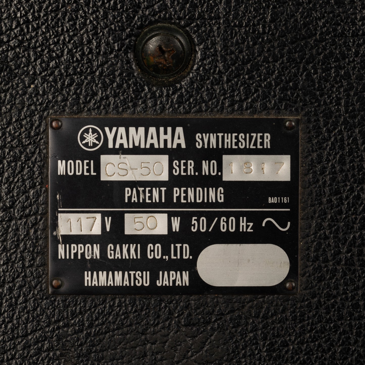 Yamaha CS-50 Polyphonic Analog Synthesizer