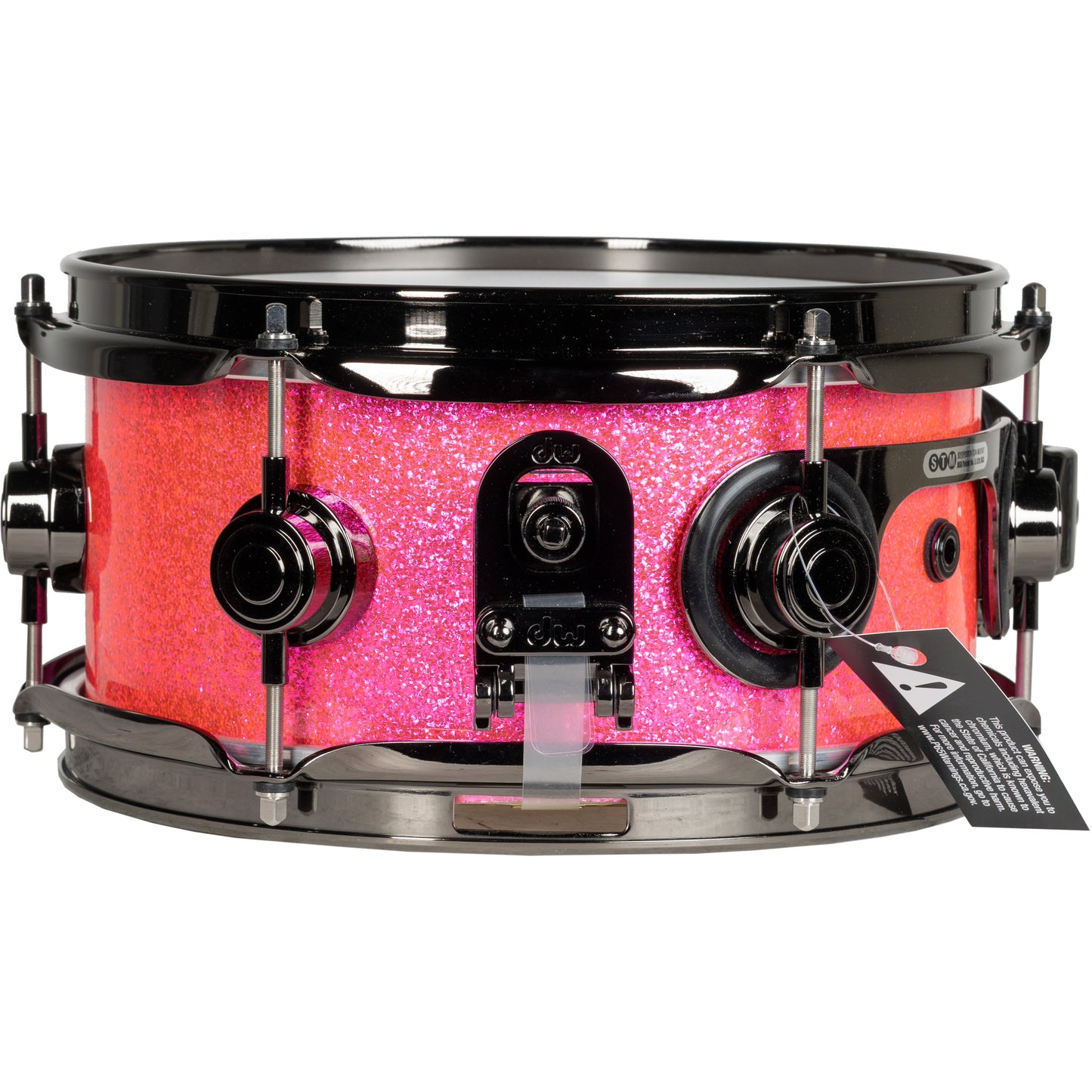 Drum Workshop Collectors Series 5x10 Snare Drum - Hot Pink Sparkle