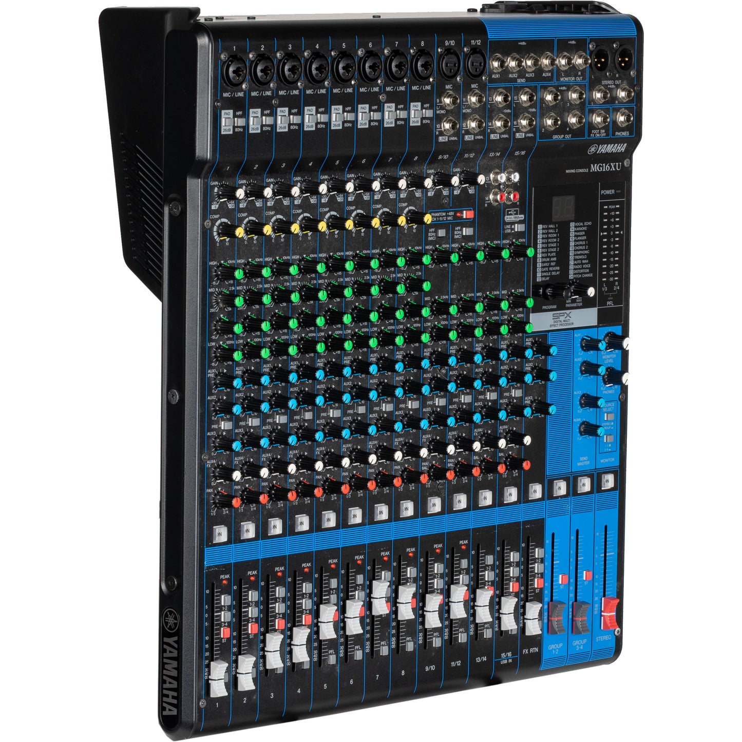 Yamaha MG16XU 16-Channel Mixer with Gator Bag