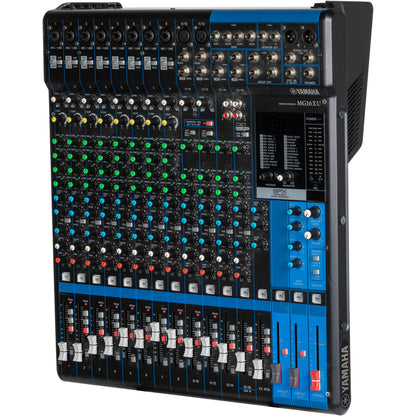 Yamaha MG16XU 16-Channel Mixer with Gator Bag