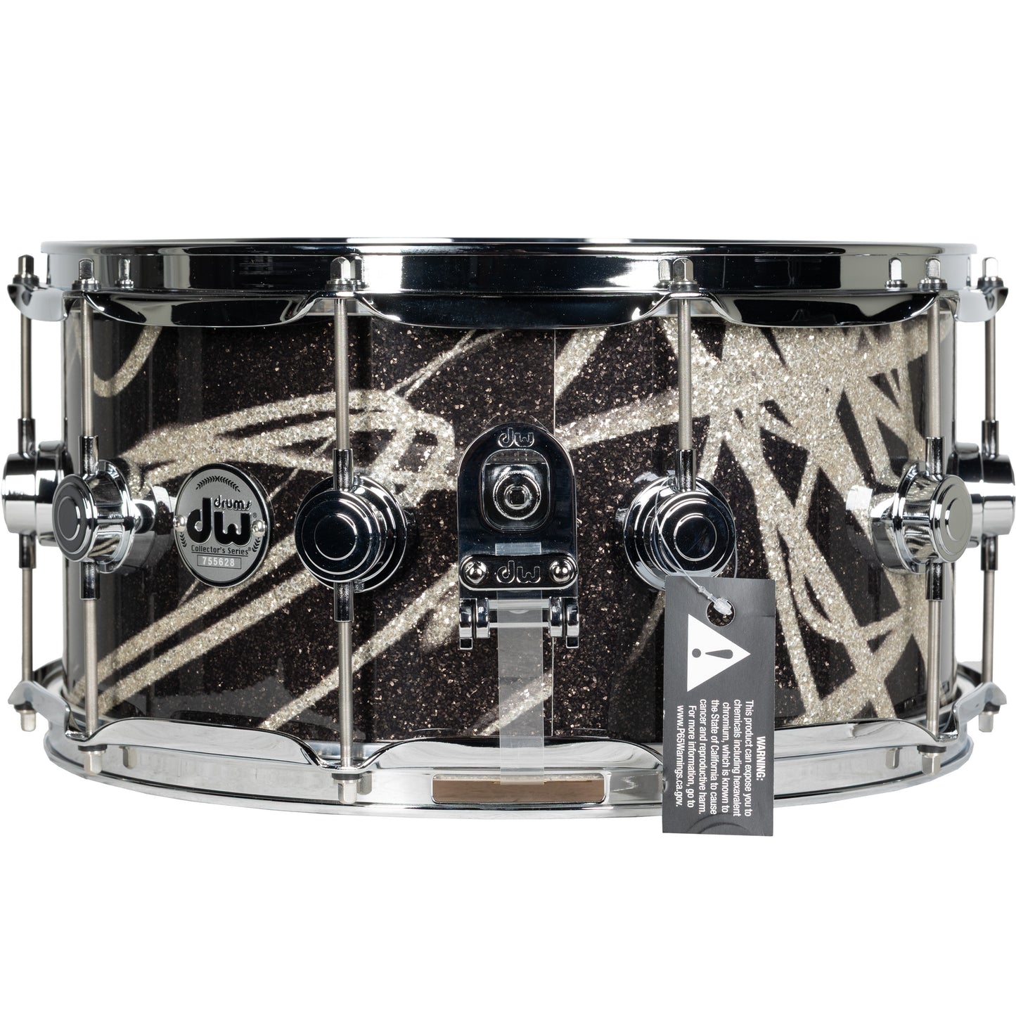Drum Workshop Collectors Series 7x14 Snare Drum - Smoke Glass Contrail