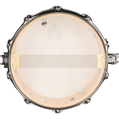 Drum Workshop Collectors Series 6x14 Snare Drum - Green Glass