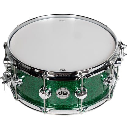 Drum Workshop Collectors Series 6x14 Snare Drum - Green Glass