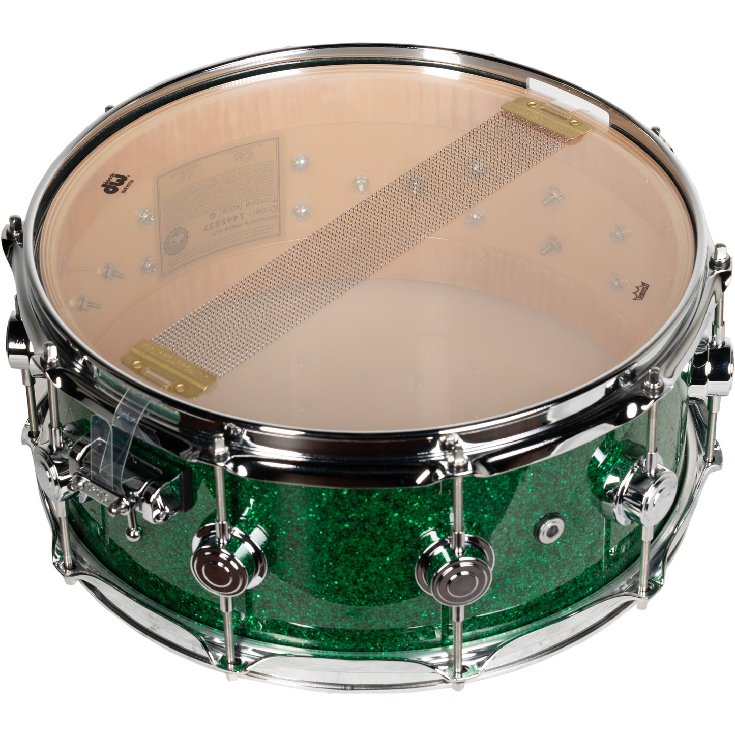 Drum Workshop Collectors Series 6x14 Snare Drum - Green Glass