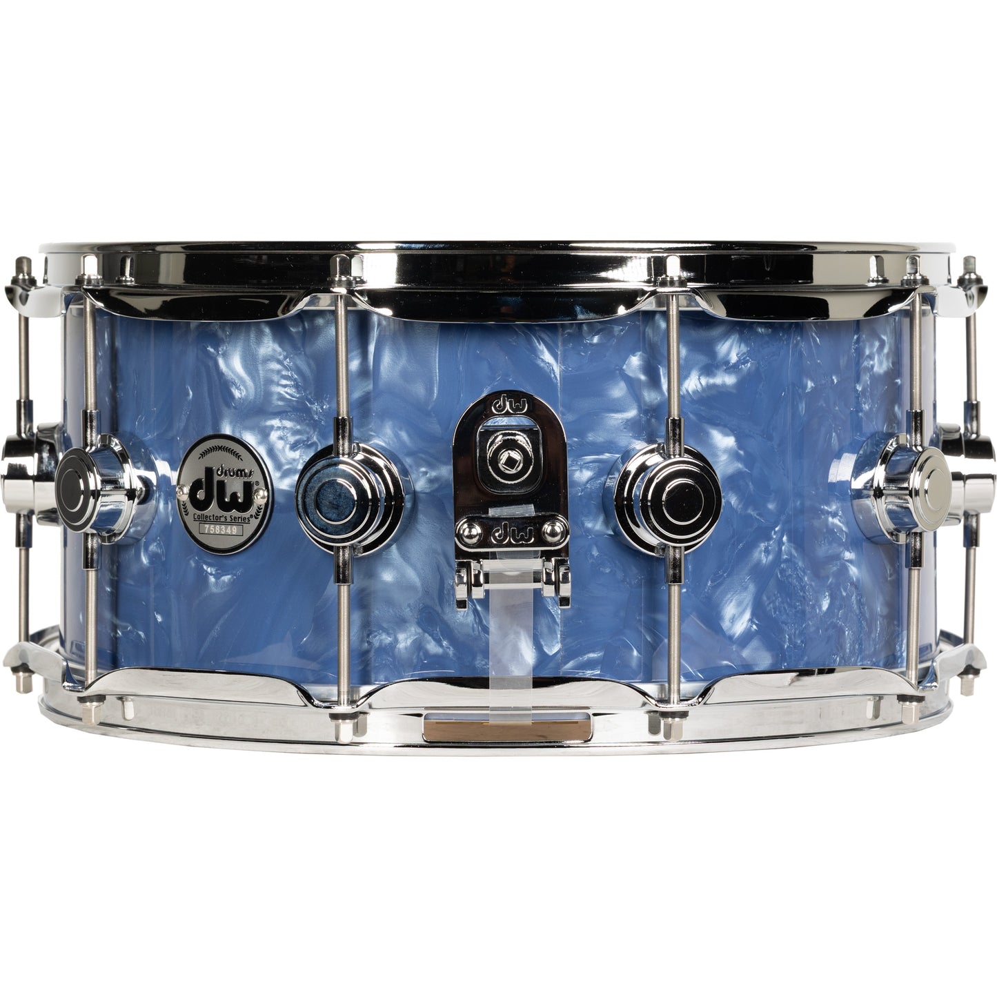 Drum Workshop Collectors Series 6.5x14 Snare Drum - Blue Diamond