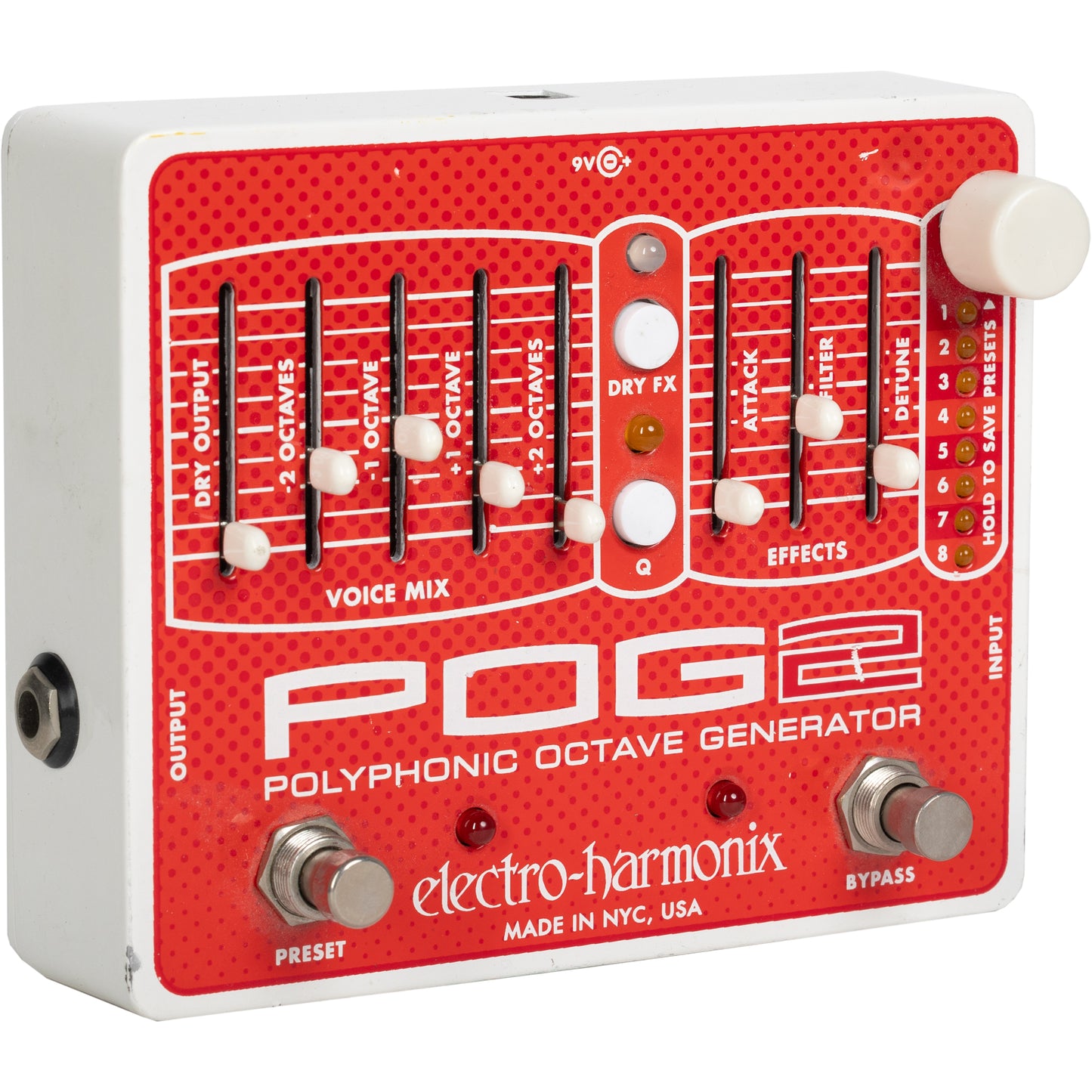 Electro-Harmonix POG2 Polyphonic Octave Generator Pedal