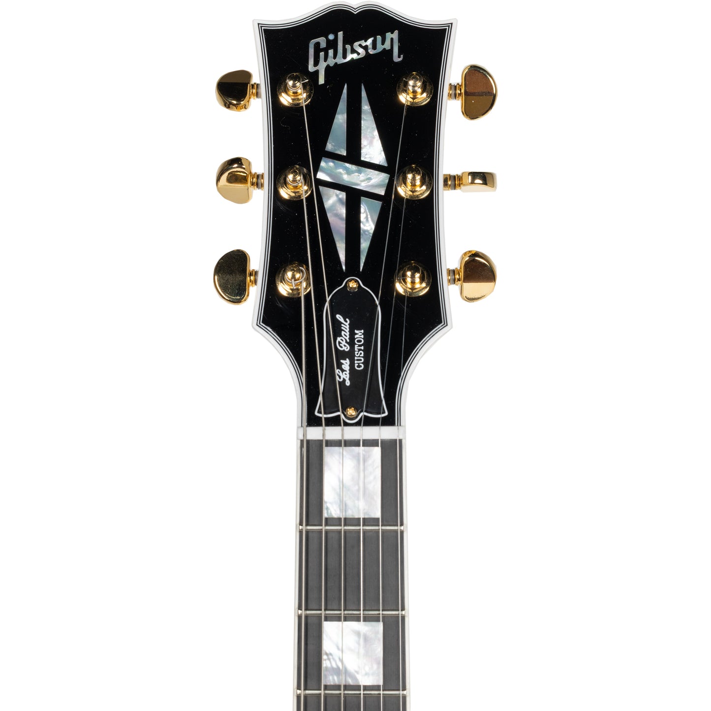 Gibson Les Paul Custom Electric Guitar w/ Ebony Fingerboard - Alpine White