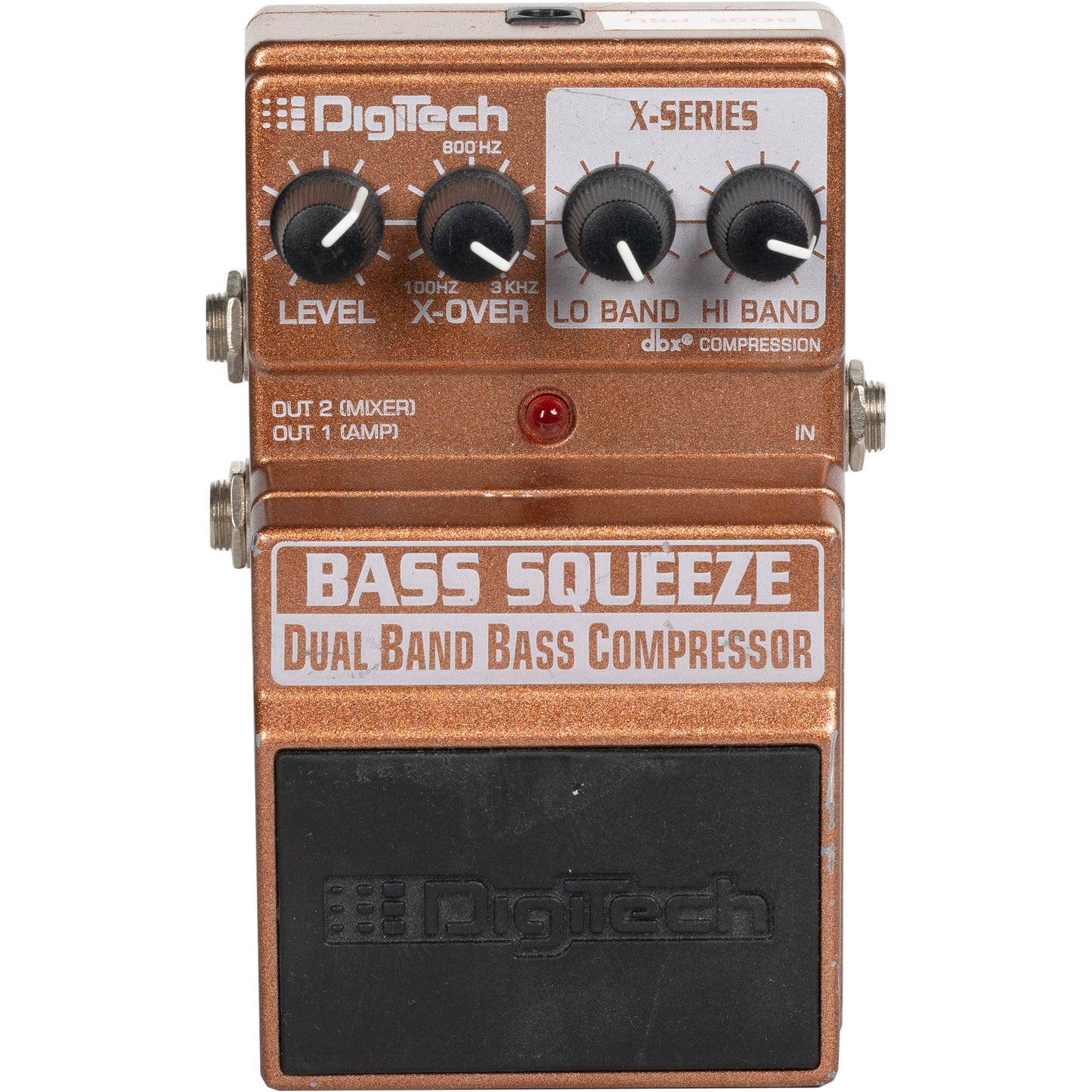 DigiTech Bass Squeeze Compressor Guitar Effects Pedal Alto Music