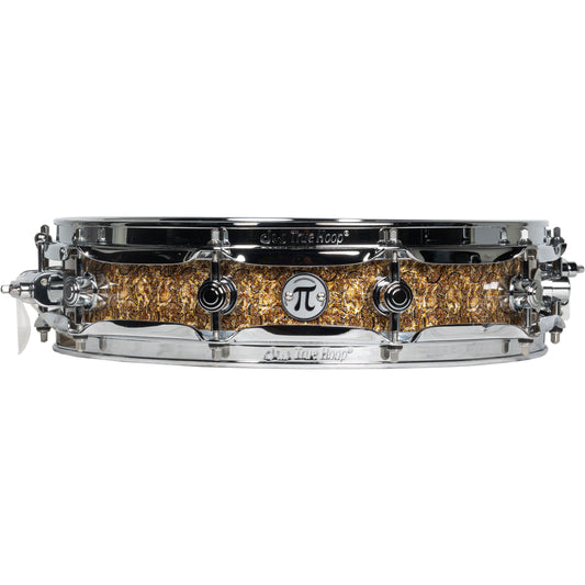 Drum Workshop Collectors Series 3.14x14 Pi Snare Drum - Gold Boa
