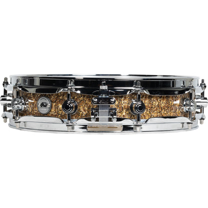Drum Workshop Collectors Series 3.14x14 Pi Snare Drum - Gold Boa