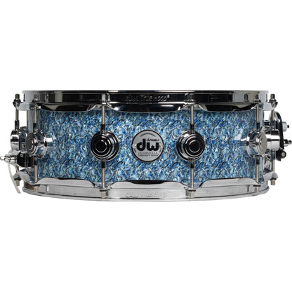 Drum Workshop Collectors Series 5x14 Snare Drum - Blue Boa