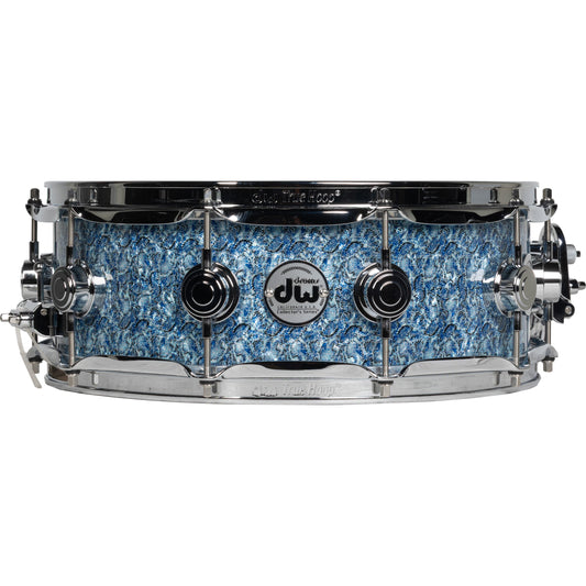 Drum Workshop Collectors Series 5x14 Snare Drum - Blue Boa