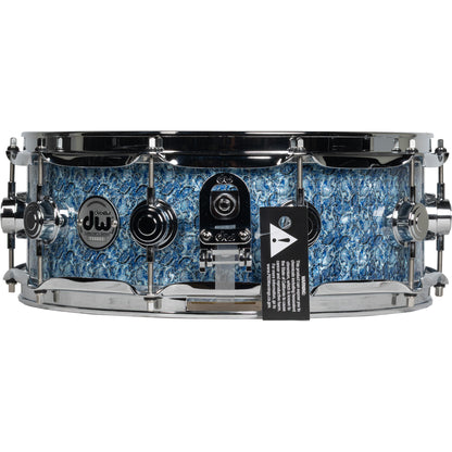 Drum Workshop Collectors Series 5x14 Snare Drum - Blue Boa