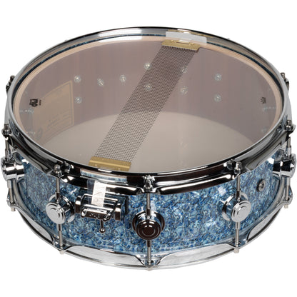 Drum Workshop Collectors Series 5x14 Snare Drum - Blue Boa