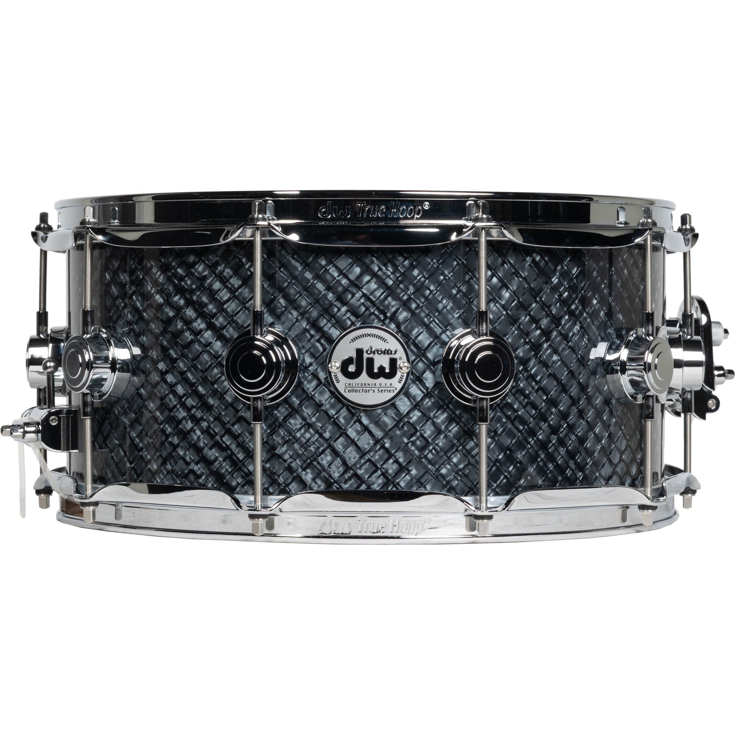 Drum Workshop Collectors Series 6.5x14 VLX Snare Drum - Grey Crystal