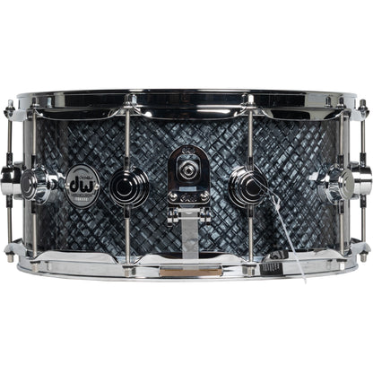 Drum Workshop Collectors Series 6.5x14 Snare Drum - Grey Crystal