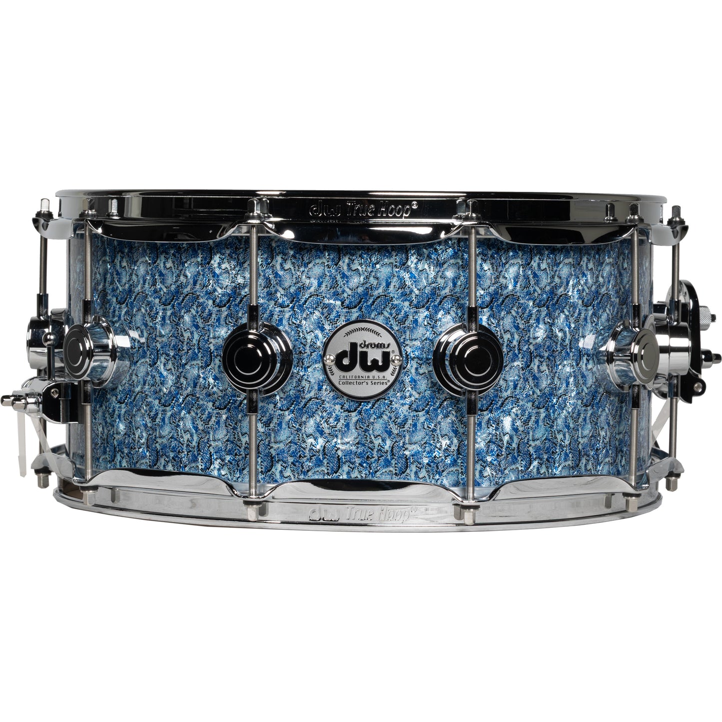 Drum Workshop Collectors Series 6.5x14 Snare Drum - Blue Boa