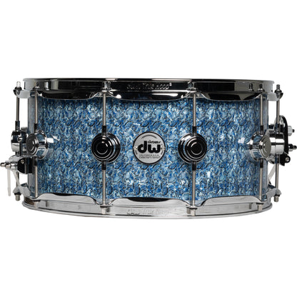 Drum Workshop Collectors Series 6.5x14 Snare Drum - Blue Boa
