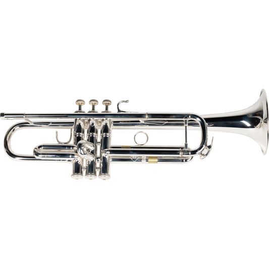 Bach 170S43GYR Professional Bb Trumpet - Reverse Leadpipe - Silver Plated