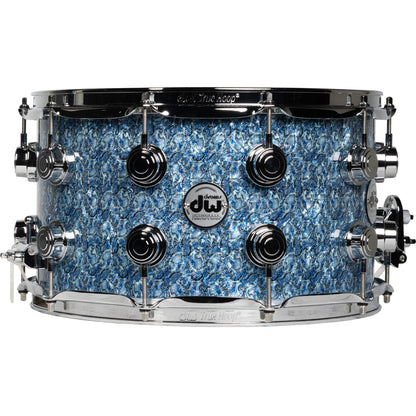 Drum Workshop Collectors Series 8x14 Snare Drum - Blue Boa