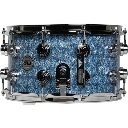 Drum Workshop Collectors Series 8x14 Snare Drum - Blue Boa