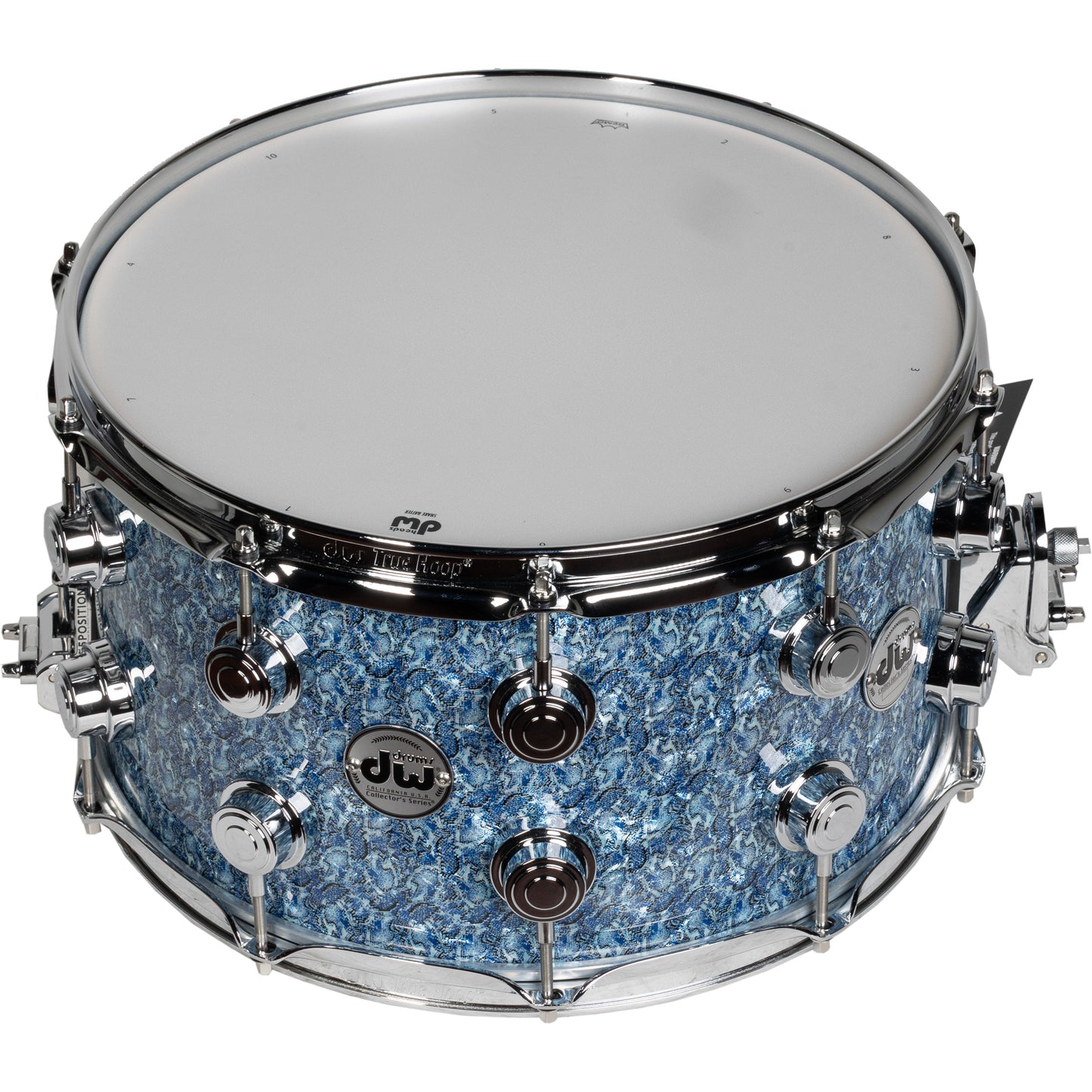 Drum Workshop Collectors Series 8x14 Snare Drum - Blue Boa