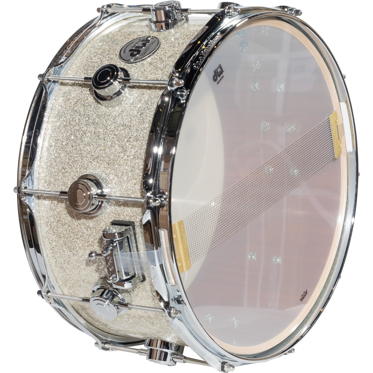 Drum Workshop Collectors Series 6.5x14 Snare Drum - Broken Glass