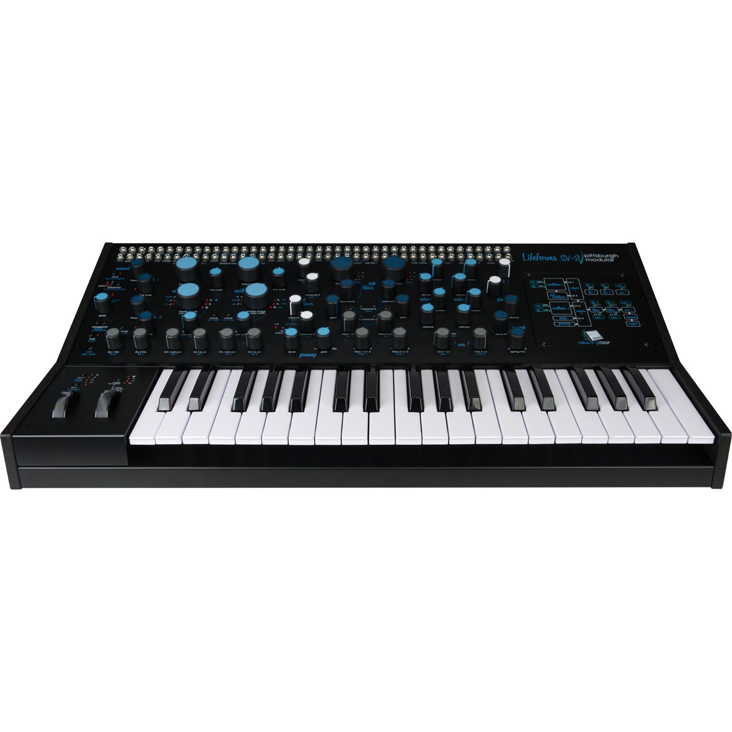 Pittsburgh Modular Lifeforms SV-2 Semi-Modular Analog Synthesizer Keyboard