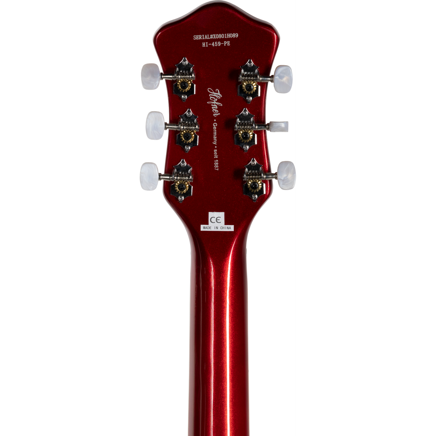 Hofner Ignition Pro Violin Guitar in Red