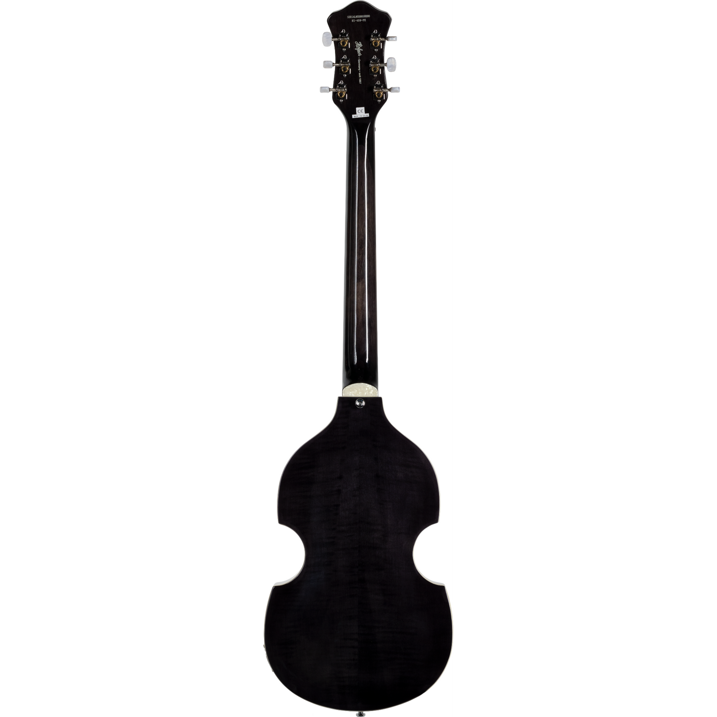 Hofner Ignition Pro Violin Guitar in Transparent Black