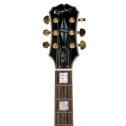 Epiphone Les Paul Custom Electric Guitar in Alpine White