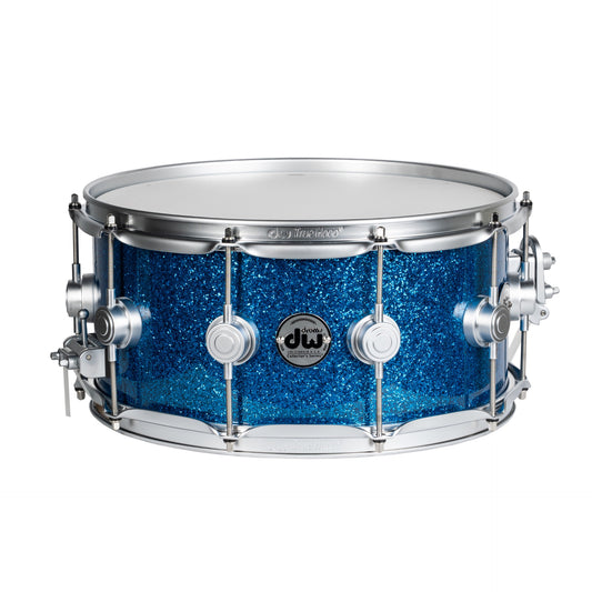 Drum Workshop Collectors Series 6.5x14 Snare Drum - Blue Glass