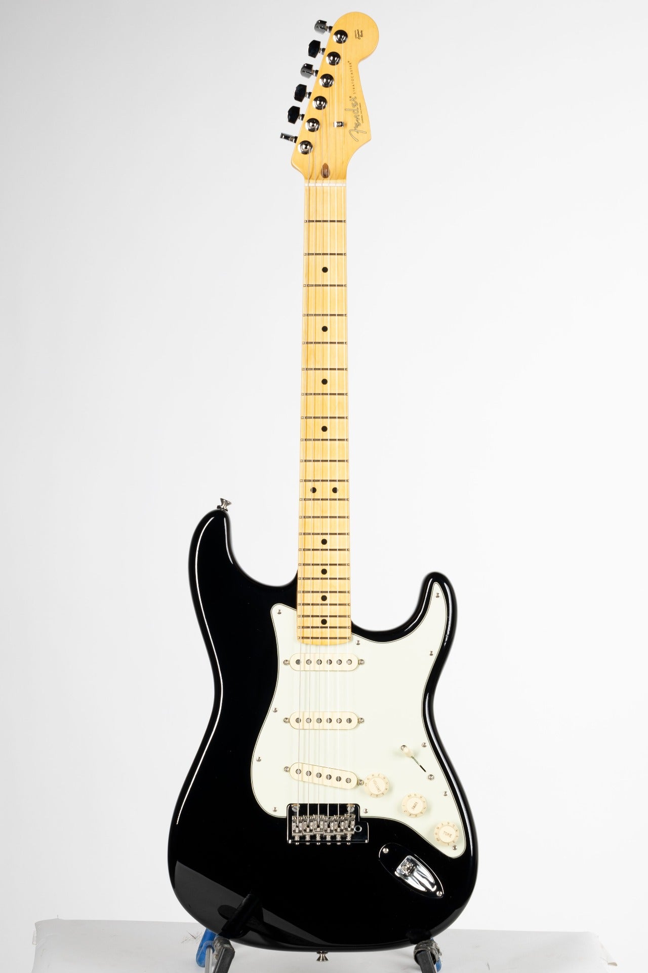 Fender American Professional II Stratocaster Electric Guitar Maple Neck, Black