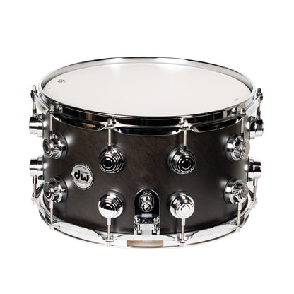 Drum Workshop Collectors Series 8x14 Snare Drum - Satin Ebony