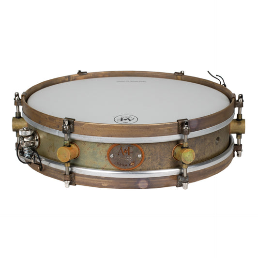 A&F Drum Company 3x12 Raw Brass Rude Boy Snare Drum