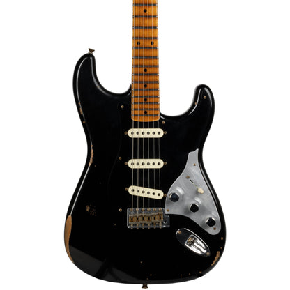 Fender Custom Shop Poblano II Stratocaster Relic in Aged Black