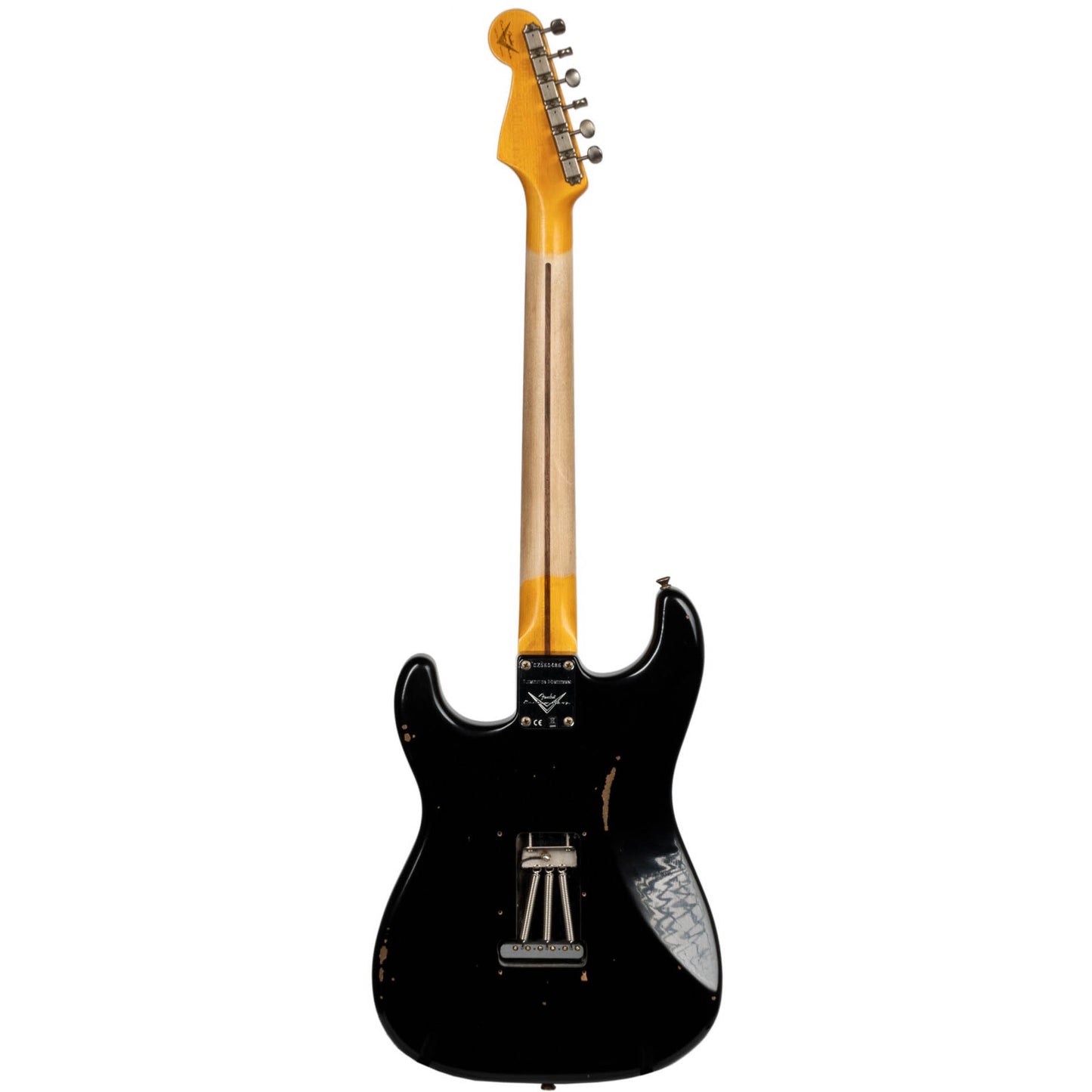 Fender Custom Shop Poblano II Stratocaster Relic in Aged Black