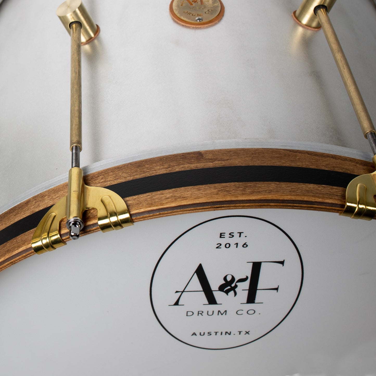 A&F Drum Company Raw Aluminum 3-Piece Bop Kit