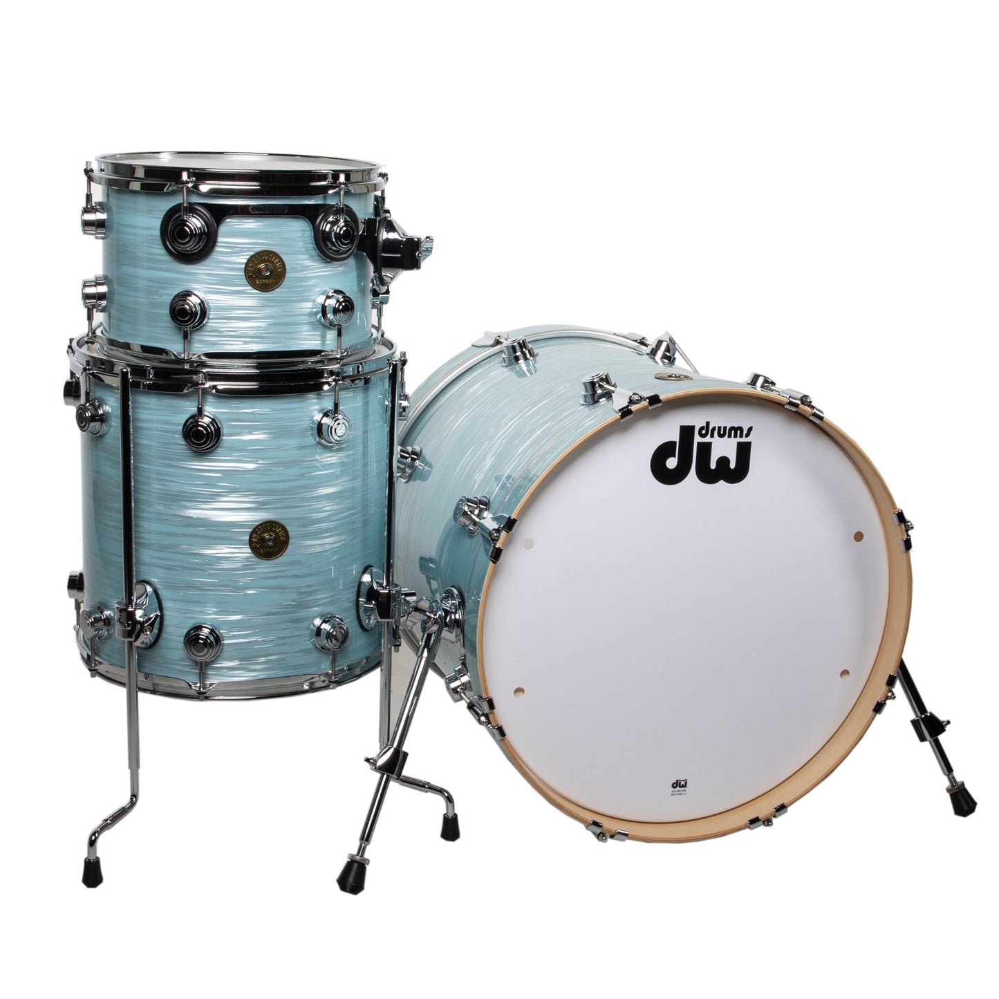 Drum Workshop Jazz Series 3-Piece Shell Kit - Pale Blue Oyster