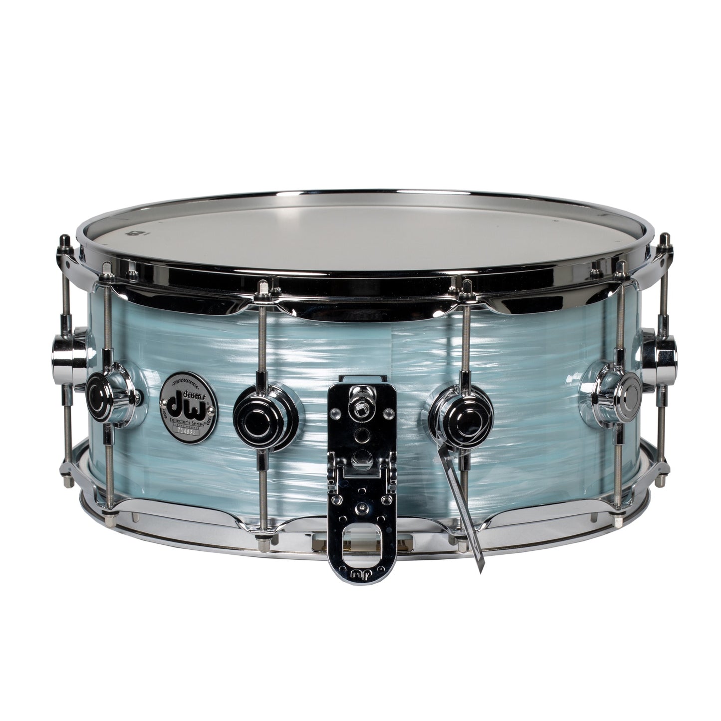 Drum Workshop Collectors Series 6x14 Snare Drum - Pale Blue Oyster