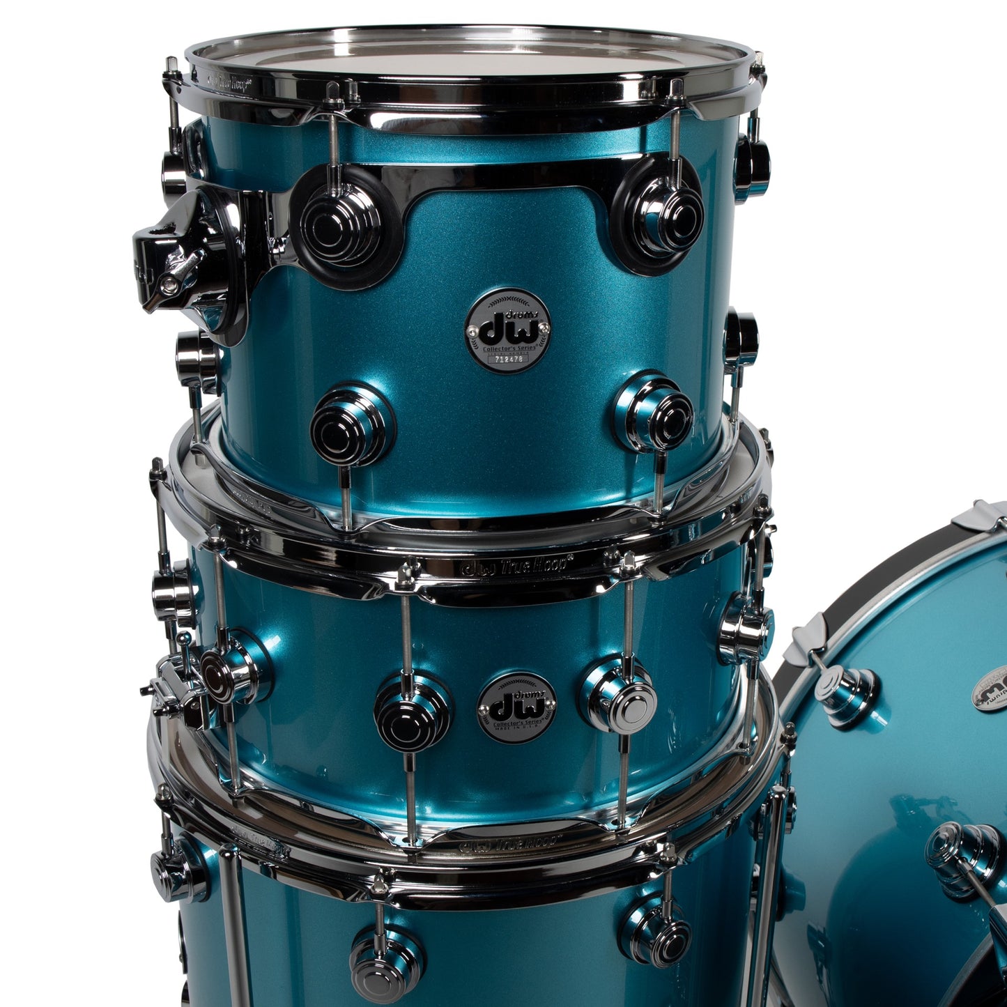 Drum Workshop Collectors Series 4-Piece Shell Kit - Lazer Blue