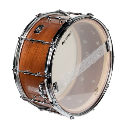 Ludwig Universal Series 6.5x14 Snare Drum, Mahogany with Chrome Hardware