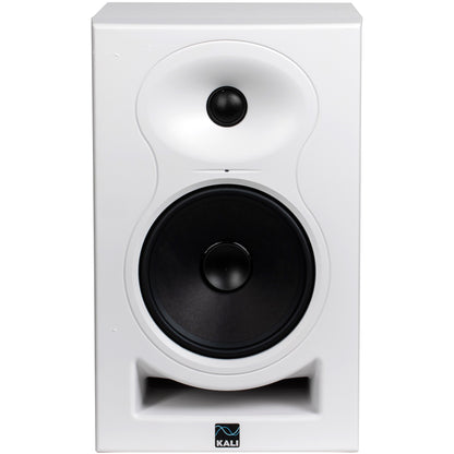 KALI AUDIO LP-6W V2 6.5" Project Lone Pine Powered Studio Monitors - Low-Noise Bi-Amped Professional Studio Speakers for Music Production - 80W, 115dB Max SPL - TRS, RCA, XLR Inputs - Single, White