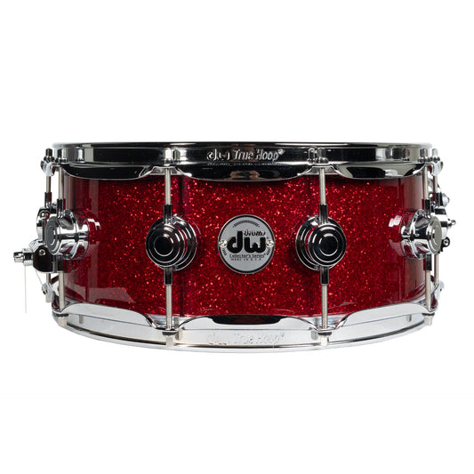 Drum Workshop Collectors Series 5x14 Snare Drum - Ruby Glass