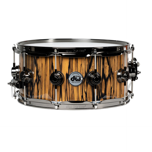 Drum Workshop Collectors Series 6.5x14 Snare Drum - Exotic Royal Ebony Finish